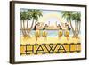 Rainbow Hawaii-Kerne Erickson-Framed Art Print