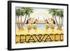 Rainbow Hawaii-Kerne Erickson-Framed Art Print