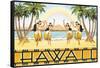 Rainbow Hawaii-Kerne Erickson-Framed Stretched Canvas