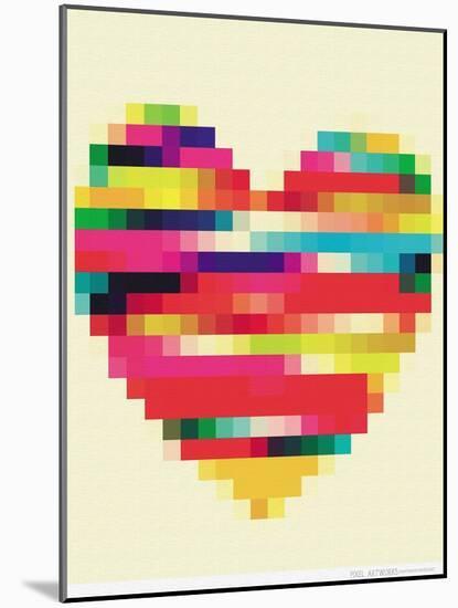 Rainbow Heart-Natasha Wescoat-Mounted Giclee Print