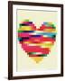 Rainbow Heart-Natasha Wescoat-Framed Premium Giclee Print