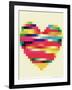 Rainbow Heart-Natasha Wescoat-Framed Premium Giclee Print