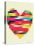 Rainbow Heart-Natasha Wescoat-Stretched Canvas