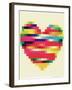 Rainbow Heart-Natasha Wescoat-Framed Premium Giclee Print
