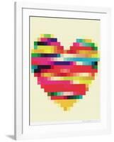 Rainbow Heart-Natasha Wescoat-Framed Giclee Print