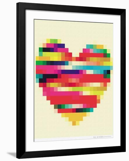 Rainbow Heart-Natasha Wescoat-Framed Giclee Print
