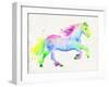 Rainbow Horse I-June Vess-Framed Art Print