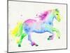 Rainbow Horse I-June Vess-Mounted Art Print