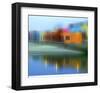 Rainbow Illusion-null-Framed Art Print