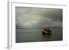 Rainbow in Alaska-Françoise Gaujour-Framed Photographic Print