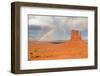 Rainbow in Monument Valley-snoofek-Framed Photographic Print