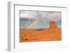 Rainbow in Monument Valley-snoofek-Framed Photographic Print