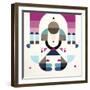 Rainbow Island-Antony Squizzato-Framed Giclee Print