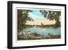 Rainbow Lake, Spartanburg, South Carolina-null-Framed Art Print