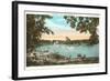 Rainbow Lake, Spartanburg, South Carolina-null-Framed Art Print