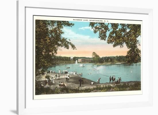 Rainbow Lake, Spartanburg, South Carolina-null-Framed Premium Giclee Print