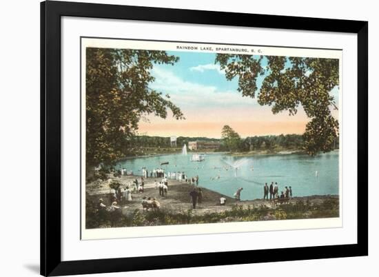 Rainbow Lake, Spartanburg, South Carolina-null-Framed Premium Giclee Print