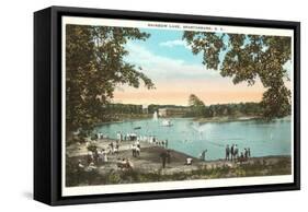 Rainbow Lake, Spartanburg, South Carolina-null-Framed Stretched Canvas