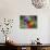 Rainbow Lorikeet, Australia-David Wall-Stretched Canvas displayed on a wall