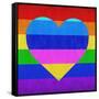 Rainbow Love-Ali Potman-Framed Stretched Canvas