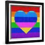 Rainbow Love-Ali Potman-Framed Giclee Print