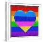 Rainbow Love-Ali Potman-Framed Giclee Print