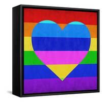 Rainbow Love-Ali Potman-Framed Stretched Canvas