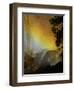 Rainbow, Lower Yosemite Falls, Yosemite National Park, California, USA-Michel Hersen-Framed Photographic Print