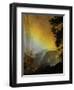 Rainbow, Lower Yosemite Falls, Yosemite National Park, California, USA-Michel Hersen-Framed Photographic Print