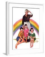 "Rainbow,"March 28, 1936-Ellen Pyle-Framed Giclee Print