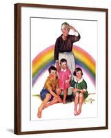 "Rainbow,"March 28, 1936-Ellen Pyle-Framed Giclee Print