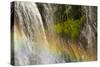 Rainbow, Narada Falls, Mount Rainier National Park, Washington, USA-Michel Hersen-Stretched Canvas