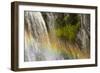 Rainbow, Narada Falls, Mount Rainier National Park, Washington, USA-Michel Hersen-Framed Photographic Print