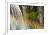 Rainbow, Narada Falls, Mount Rainier National Park, Washington, USA-Michel Hersen-Framed Photographic Print