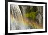 Rainbow, Narada Falls, Mount Rainier National Park, Washington, USA-Michel Hersen-Framed Photographic Print