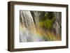 Rainbow, Narada Falls, Mount Rainier National Park, Washington, USA-Michel Hersen-Framed Photographic Print