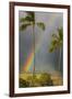 Rainbow near Lahaina-Jon Hicks-Framed Photographic Print
