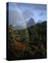 Rainbow near Petit Piton-Bob Krist-Stretched Canvas