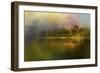 Rainbow of Color at the River-Jai Johnson-Framed Giclee Print