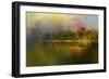 Rainbow of Color at the River-Jai Johnson-Framed Giclee Print