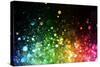 Rainbow Of Lights-SSilver-Stretched Canvas