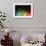 Rainbow Of Lights-SSilver-Framed Art Print displayed on a wall