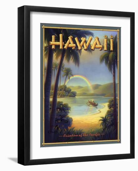 Rainbow of the Pacific-Kerne Erickson-Framed Art Print