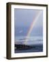 Rainbow on the Coast in Llanca, Cataluna, Spain, Europe-Taylor Liba-Framed Photographic Print
