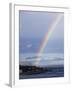 Rainbow on the Coast in Llanca, Cataluna, Spain, Europe-Taylor Liba-Framed Photographic Print