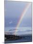 Rainbow on the Coast in Llanca, Cataluna, Spain, Europe-Taylor Liba-Mounted Photographic Print
