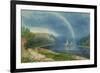 Rainbow on the River Avon, C.1825-Samuel Jackson-Framed Giclee Print