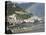 Rainbow over a Town, Almafi, Amalfi Coast, Campania, Italy-null-Stretched Canvas