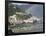 Rainbow over a Town, Almafi, Amalfi Coast, Campania, Italy-null-Framed Photographic Print