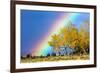 Rainbow over Aspens, Grand Teton National Park, Wyoming-Art Wolfe-Framed Photographic Print